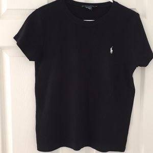 Cotton jersey crewneck tee